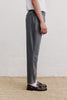 SPORTIVO STORE_Elasticated Wide Trousers Chia Melange Flannel_5