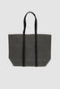 SPORTIVO STORE_Light Ounce Canvas Tote Black/Khaki M