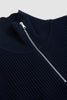 SPORTIVO STORE_Navy Half-Zip Navy Blue_3