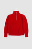 SPORTIVO STORE_Navy Half-Zip Red