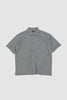 SPORTIVO STORE_Coral Wide Collar Shirt Grey Melange