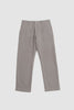 SPORTIVO STORE_Fox P Pure Wool Flannel Trousers Sand