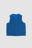 SPORTIVO STORE_Lateral Brushed Wool/Mohair Vest Blue