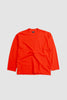 SPORTIVO STORE_Marine Rachel Cotton Mesh LS T-Shirt Orange