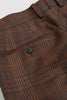 SPORTIVO STORE_Bluefaced Wool Check Slacks Brown_4