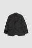 SPORTIVO STORE_Bluefaced Wool Dobby Over Jacket Charcoal_2