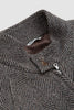 SPORTIVO STORE_Lama Shetland Wool Tweed Zip Blouson Khaki_3