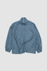 SPORTIVO STORE_Light Nylon Half Zip Pullover Blue Gray