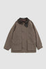 SPORTIVO STORE_Wool Cavarly Twill Laminate Hunting Blouson Olive Brown