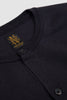 SPORTIVO STORE_32 Gauge Smooth Wool Crew Cardigan Black_3