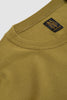 SPORTIVO STORE_32 Gauge Smooth Wool Crew Neck Olive/Yellow_3