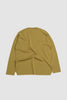 SPORTIVO STORE_32 Gauge Smooth Wool Crew Neck Olive/Yellow_5