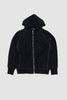 SPORTIVO STORE_Jumberca Urake Zip-Up Parker Black/ White Stitch