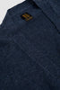 SPORTIVO STORE_Washed High Count Linen V Cardigan Navy_3