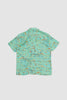 SPORTIVO STORE_Cotton Rayon Open Collar Print Shirt Mint Green_5