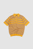 SPORTIVO STORE_Half Zip Knit Polo Yellow