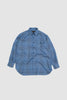 SPORTIVO STORE_Wool PE Plaid Guide Shirt Blue