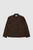 SPORTIVO STORE_Cordial Poplin Shirt Trilobato Chocolate_2