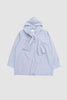 SPORTIVO STORE_Hooded Scarf Shirt Grey