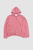 SPORTIVO STORE_Zip Hoodie Heavy Sweat Coral Old Dye