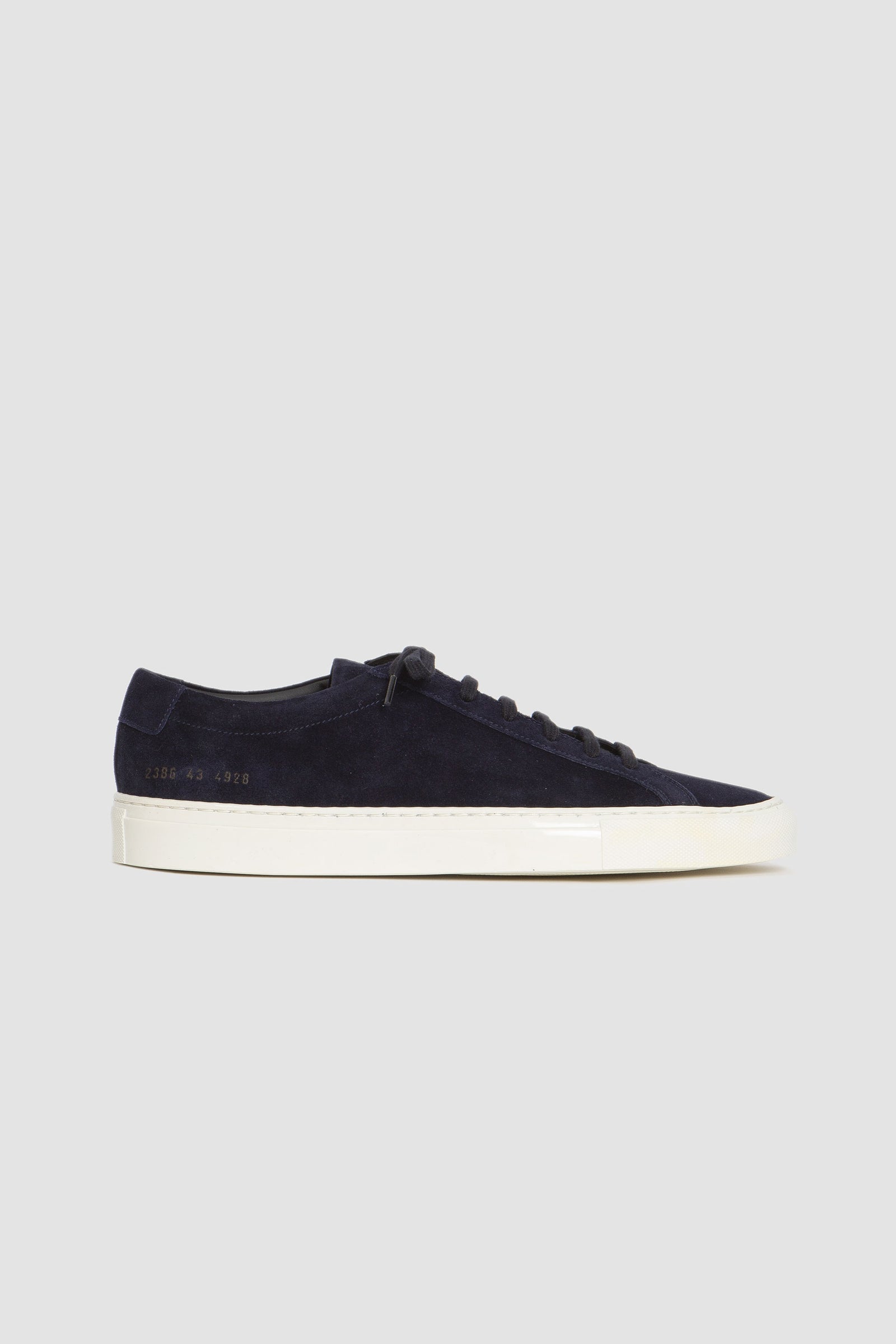 Common projects hot sale navy suede