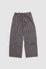 SPORTIVO STORE_Maxi Large Pants Striped Black/Noisette_2