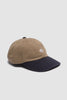 SPORTIVO STORE_6 Panel 2 Tone Cap Khaki/ Navy/ White