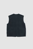 SPORTIVO STORE_Camargue Vest Boiled Wool Blue/Green_5