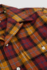 SPORTIVO STORE_Camp Collar Shirt Red/Yellow Checks_3