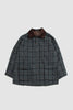 SPORTIVO STORE_Forest Jacket Harris Tweed Wool Grey Windowpane Check