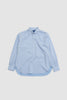 SPORTIVO STORE_100´S Cotton Button Down Shirt Blue
