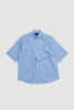 SPORTIVO STORE_60´S Cotton Relaxed Button Down Shirt Blue