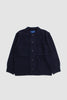 SPORTIVO STORE_Cashmere Wool Blend Big Pocket Cardigan Navy