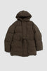 SPORTIVO STORE_New Duck Down Hooded Robe Coat Oli_2