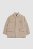 SPORTIVO STORE_Ultra Double Cloth Suede Field Jacket Beige_2