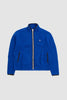 SPORTIVO STORE_Boucle Wool Zip Fleece Jacket Blue