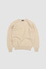 SPORTIVO STORE_Brushed Shetland Crew Neck Jumper Cream_2