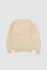 SPORTIVO STORE_Brushed Shetland Crew Neck Jumper Cream_5