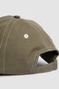 SPORTIVO STORE_Contrast Stitch Baseball Cap Olive_5