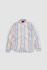 SPORTIVO STORE_Linen Wide Stripe Casual Shirt Primary Multicolor