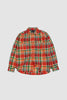 SPORTIVO STORE_Madras Linen-Cotton Work Shirt Red/ Org/ Green_2