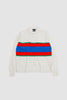 SPORTIVO STORE_Middle Stripe Knitted Rugby Ecru