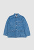 SPORTIVO STORE_Selvedge Denim 5-Pocket Chore Jacket Bleach Wash