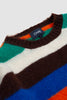 SPORTIVO STORE_Striped Brushed Shetland Crew Jumper Brown/Blue/Orange_3