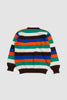 SPORTIVO STORE_Striped Brushed Shetland Crew Jumper Brown/Blue/Orange_5