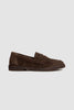 SPORTIVO STORE_Suede Penny Loafers Brown