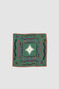 SPORTIVO STORE_Tribal Pocket Square Olive/ Rust