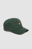 SPORTIVO STORE_Waxed Herringbone Baseball Hat Bottle Green