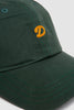 SPORTIVO STORE_Waxed Herringbone Baseball Hat Bottle Green_3