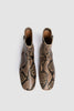 SPORTIVO STORE_Leather Sock Boots Snake Print Beige_4